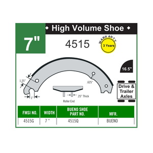 Brake Shoe 4515Q