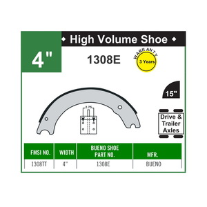 Brake Shoe 1308E