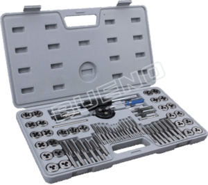 Tool Kits Juego de 60 piezas de grifo ,troqueles métricos , SAE estándar interno y externo